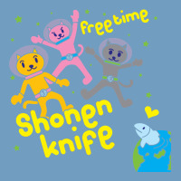Shonen Knife Free Time Urban Heavy Tee | Teevron