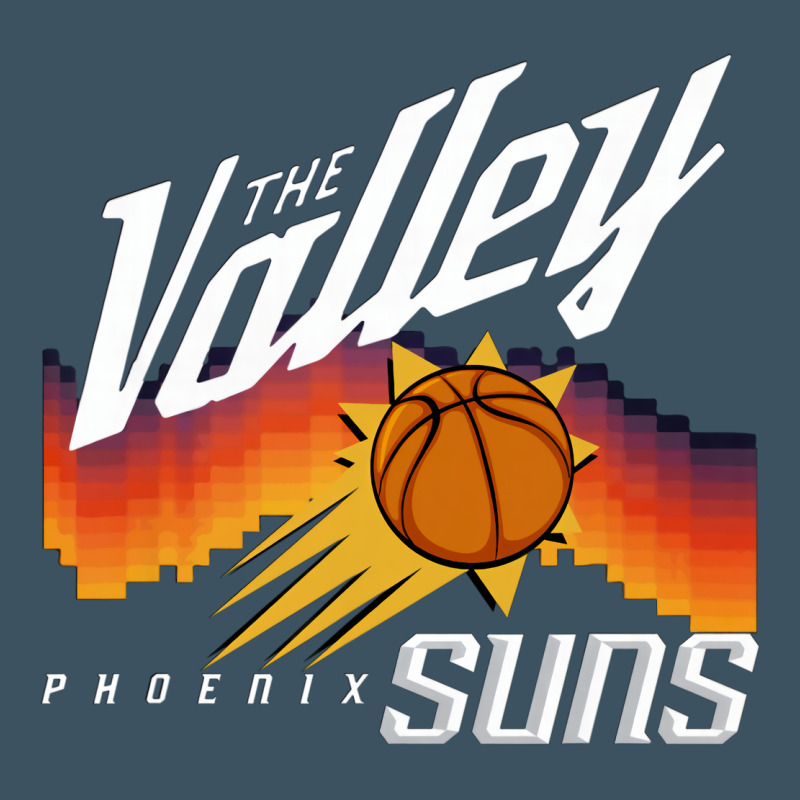 The Valley Oop Phoenix Basketball Retro Sunset Basketball T Shirt Urban Heavy Tee by artisFamous | Teevron