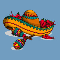 Maracas Sombrero Mexican Urban Heavy Tee | Teevron