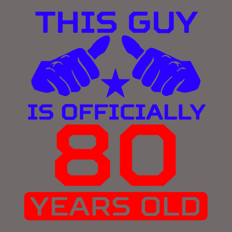 This Guy Is 80 Years Funny 80th Birthday Urban Heavy Tee by artisFamous | Teevron