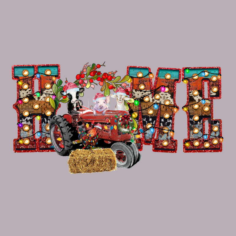 Home Christmas Farm Animals Vintage Tee by CowhideDigitalArt | Teevron