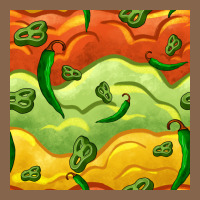 Mexican Sauce And Jalapeno Seamless Pattern Premium Tee | Teevron