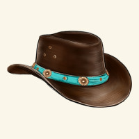 Cowboy Cap Premium Hoodie | Teevron