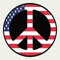 United States Peace Symbol Urban Heavy Tee | Teevron