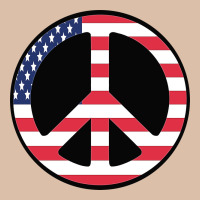 United States Peace Symbol Urban Heavy Tee | Teevron