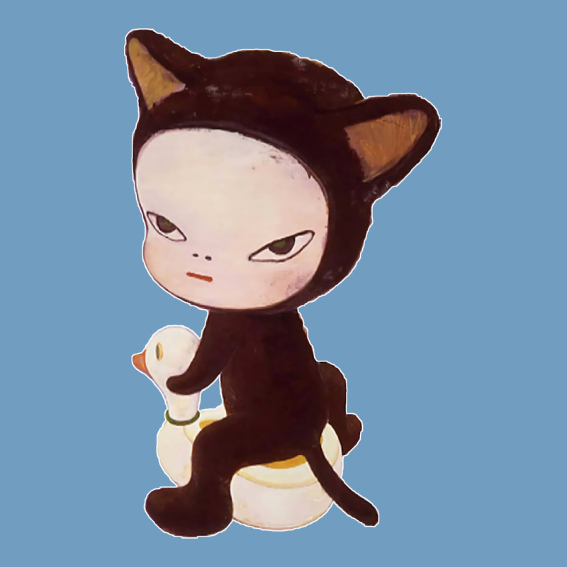 Yoshitomo Nara Cute Cat Urban Heavy Tee by artisFamous | Teevron