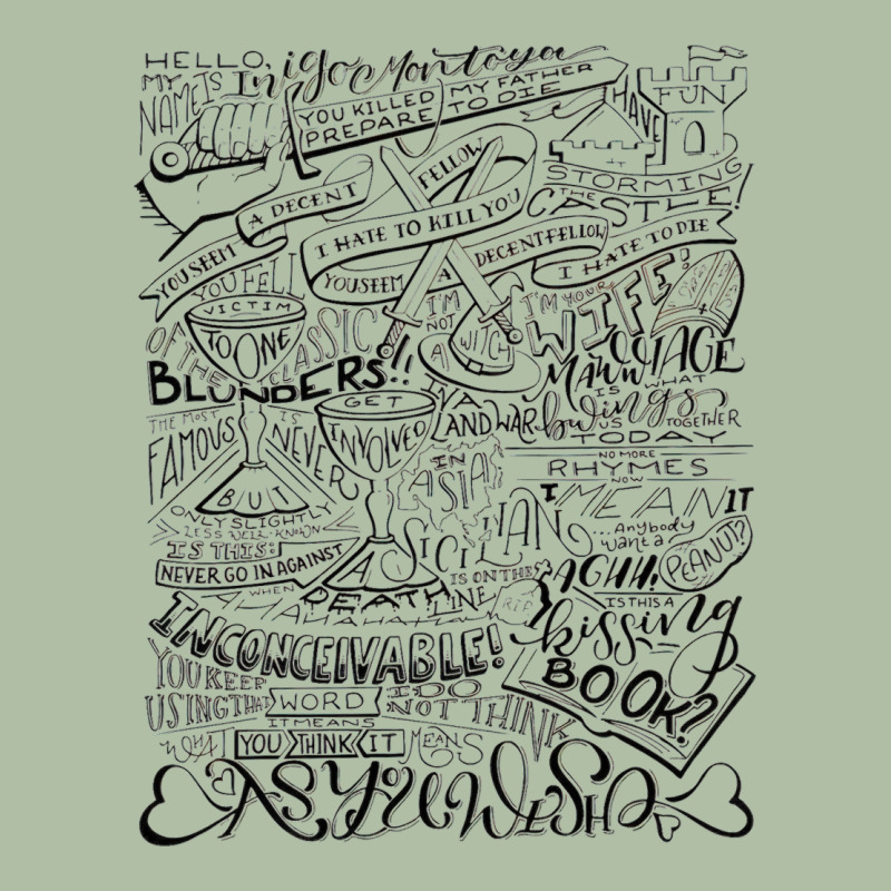 Princess Bride Quotes Urban Heavy Tee by artisFamous | Teevron