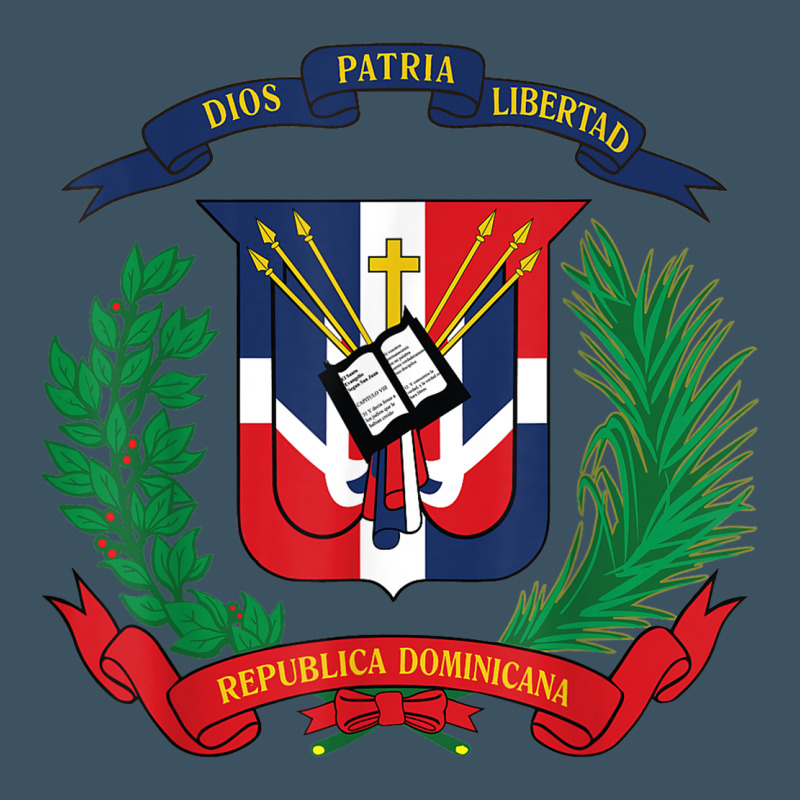 Dominican Republic Flag National Emblem Republica Dominicana T Shirt Urban Heavy Tee by artisFamous | Teevron