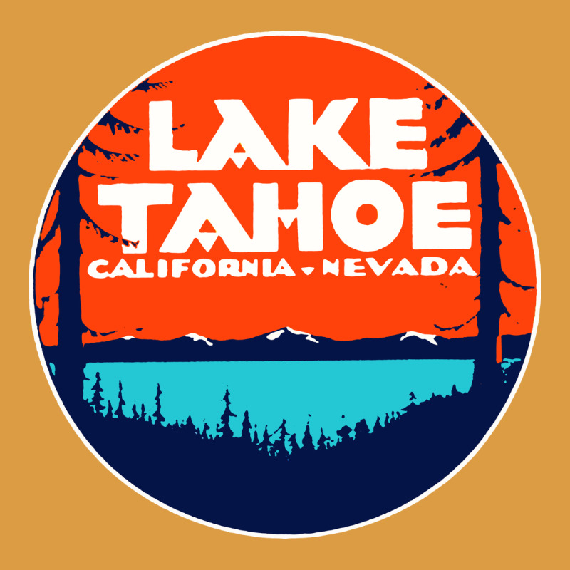 Lake Tahoe California Urban Heavy Tee by artisFamous | Teevron