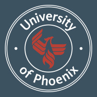 University Of Phoenix White Red Urban Heavy Tee | Teevron