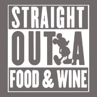 Straight Out A Food And Wine Urban Heavy Tee | Teevron