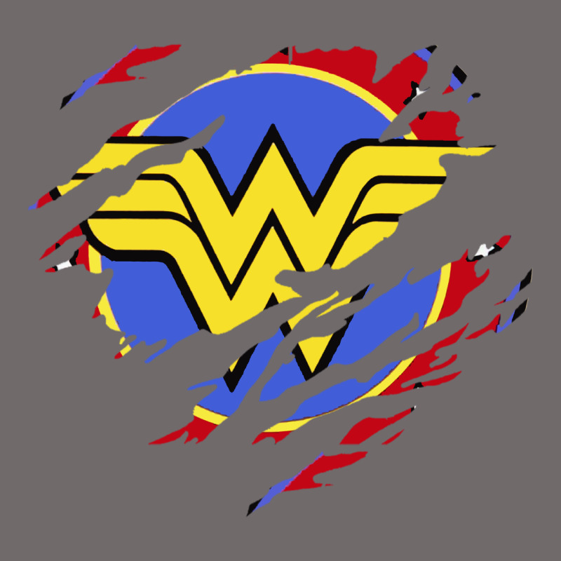 Tear Off Wonder Woman Shield Urban Heavy Tee by artisFamous | Teevron