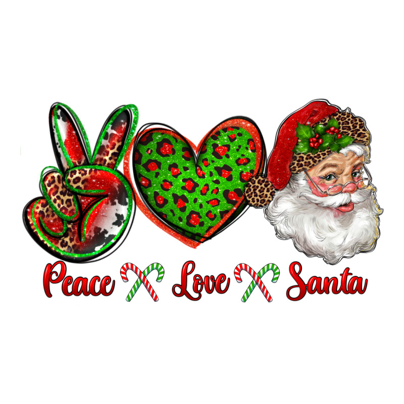 Peace Love Santa Urban Heavy Tee by RanaPortraitStore | Teevron