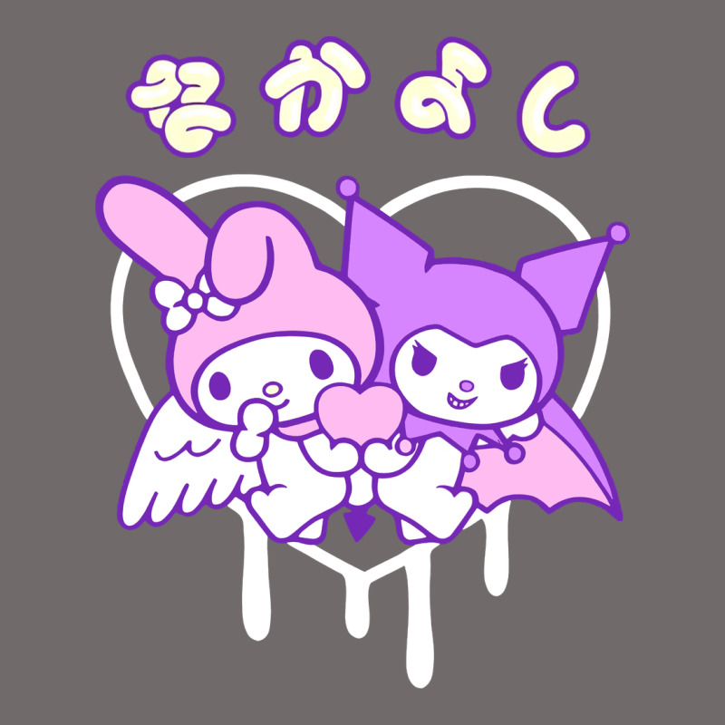 Melody And Kuromi Heart Urban Heavy Tee by artisFamous | Teevron