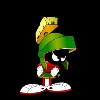 Marvin The Martian Looney Toons Urban Heavy Tee | Teevron
