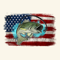American Flag Fish Premium Hoodie | Teevron