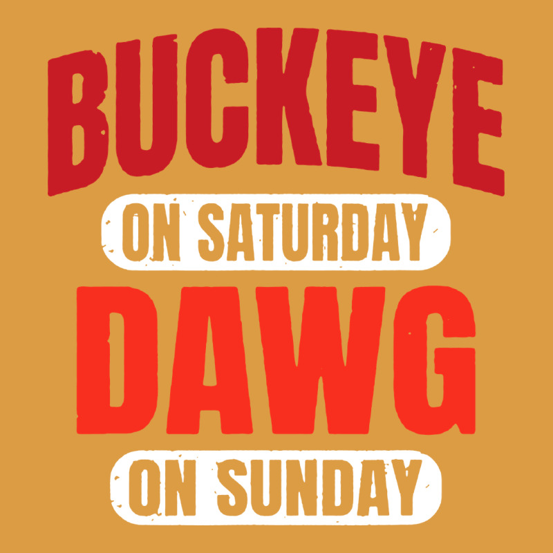 Buckeye On Saturday Urban Heavy Tee by artisFamous | Teevron