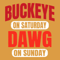 Buckeye On Saturday Urban Heavy Tee | Teevron