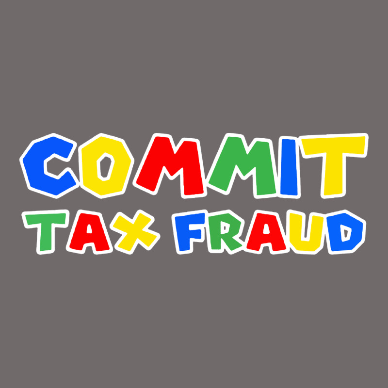 Commit Tax Fraud Urban Heavy Tee by artisFamous | Teevron