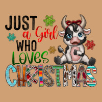 Just A Girl Who Loves Christmas Vintage Tee | Teevron