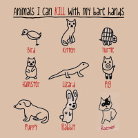 Animals I Can Kill With My Bare Hands Urban Heavy Tee | Teevron