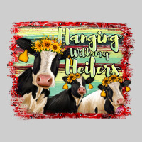 Hanging With My Heifers Holstein Cows Premium Sweatshirt | Teevron