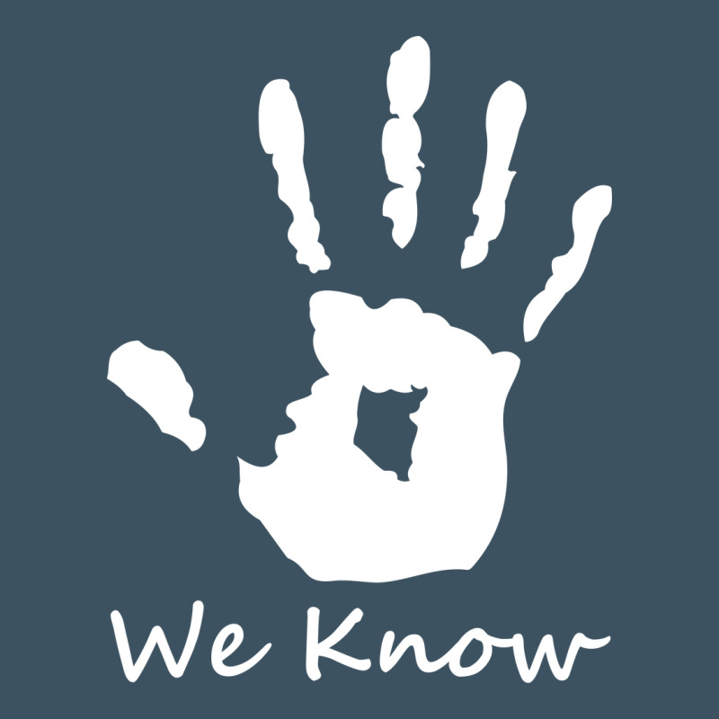 Skyrim Dark Brotherhood We Know Hand Novelty Kids Mens Womens T Shirt Urban Heavy Tee by artisFamous | Teevron