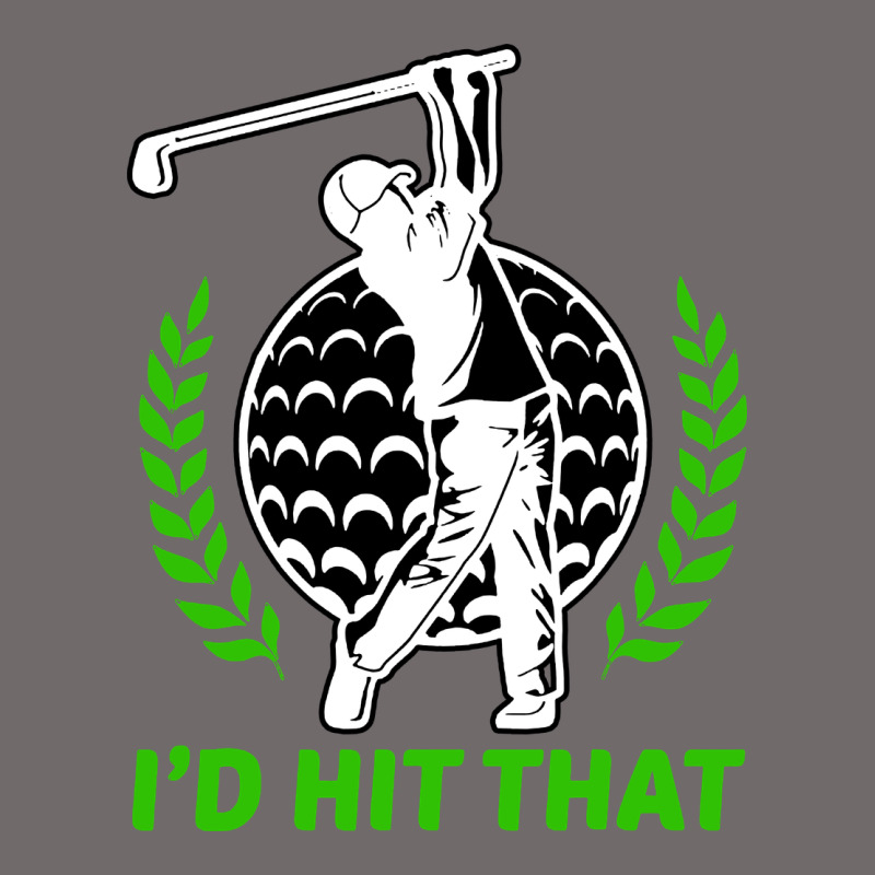 Id Hit That Funny Golfing Golf Urban Heavy Tee by artisFamous | Teevron