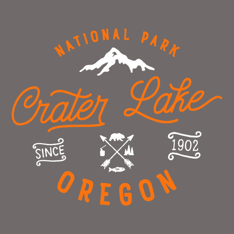 Crater Lake Oregon National Park Vintage Retro Urban Heavy Tee by artisFamous | Teevron