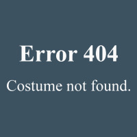 404 Costume Not Found In White Version Urban Heavy Tee | Teevron