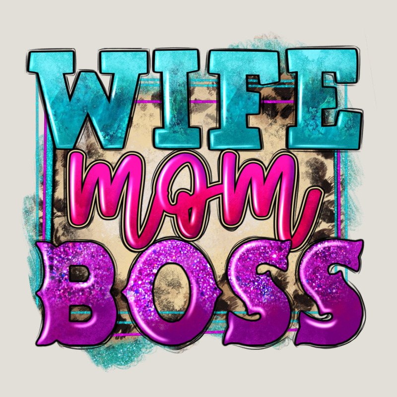 Wife Mom Boss Heavy Core Tee by FaDigitalArtStudio | Teevron