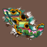 Guerrero Mexico Sunflower Map Premium Sweatshirt | Teevron