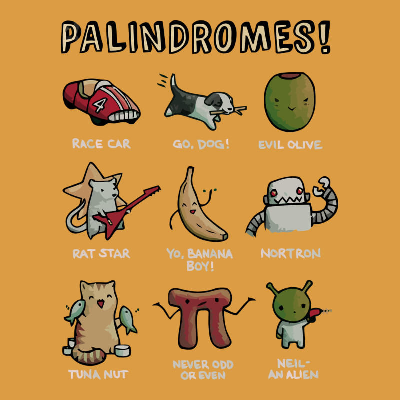 Palindromes! Urban Heavy Tee by artisFamous | Teevron