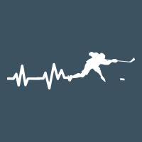 Hockey Player Heartbeat Ice Urban Heavy Tee | Teevron