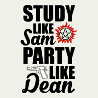 Study Like Sam Party Like Dean Urban Heavy Tee | Teevron