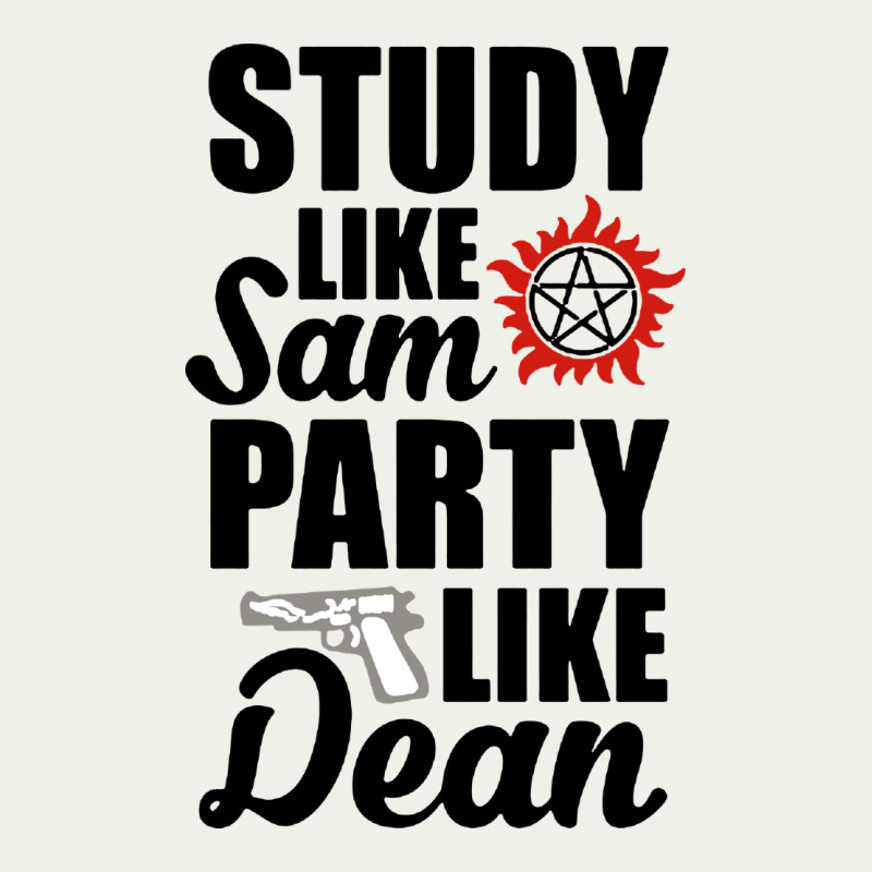 Study Like Sam Party Like Dean Urban Heavy Tee by artisFamous | Teevron