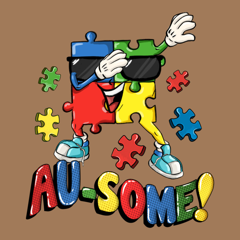 Au-some! Autism Puzzle Dabbing Classic Tee by FaDigitalArtStudio | Teevron