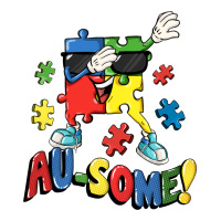 Au-some! Autism puzzle dabbing | Teevron