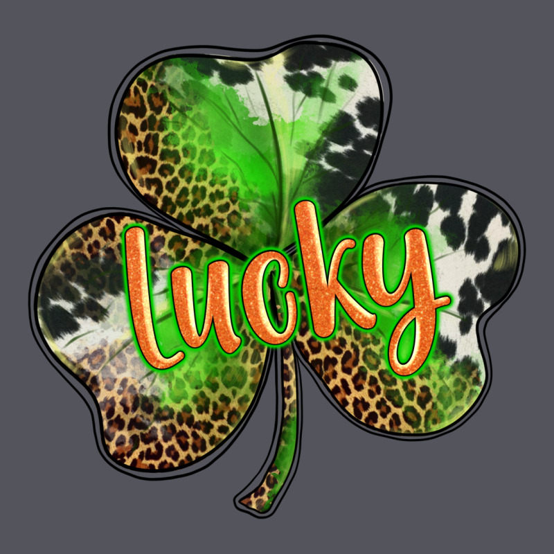 St. Patricks Day Lucky Shamrock Vintage Hoodie by BarkalooDesign | Teevron