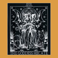 Hecate Tarot Card Triple Moon Goddess Witch Wiccan Pagan Urban Heavy Tee | Teevron