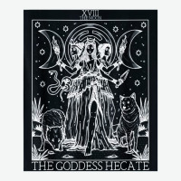 Hecate Tarot Card Triple Moon Goddess Witch Wiccan Pagan Urban Heavy Tee | Teevron