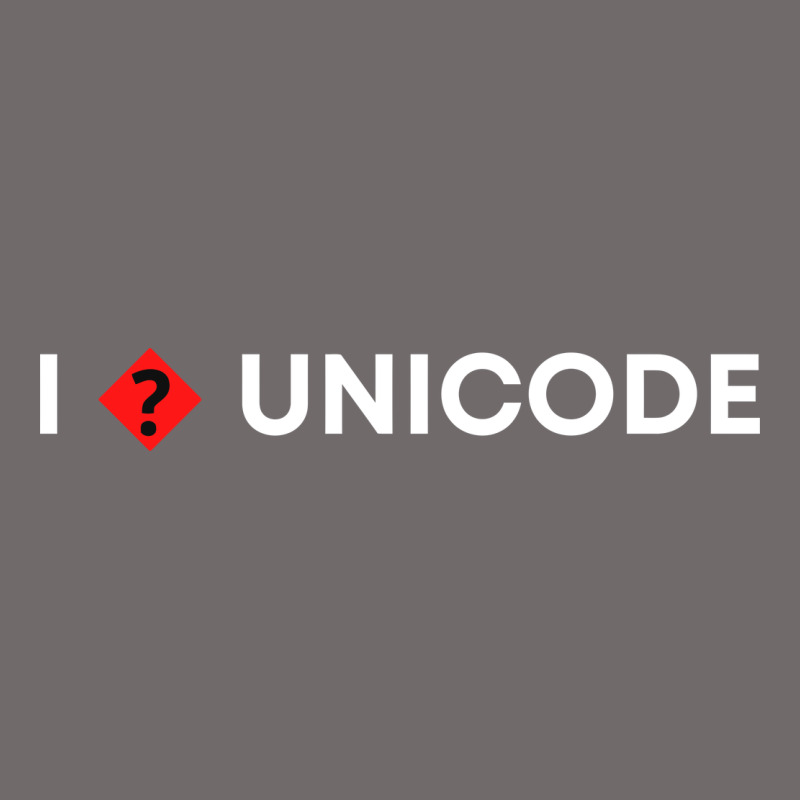I � Unicode Urban Heavy Tee by artisFamous | Teevron