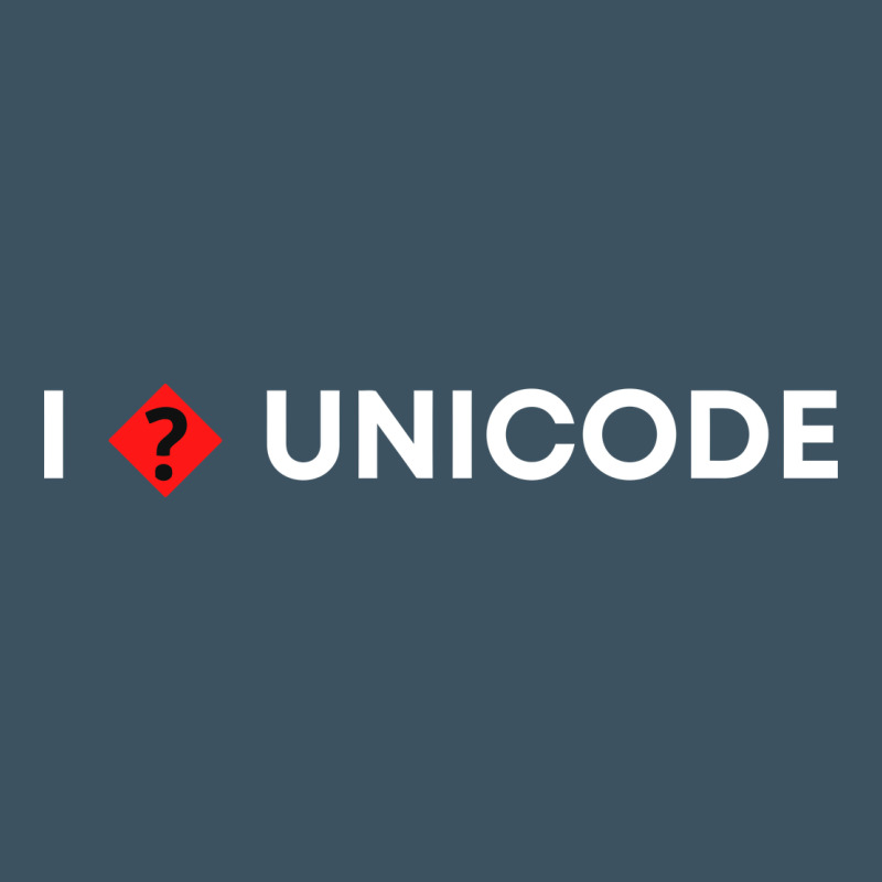 I � Unicode Urban Heavy Tee by artisFamous | Teevron