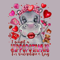I Want Hippopotamus For Valentines Day Vintage Tee | Teevron