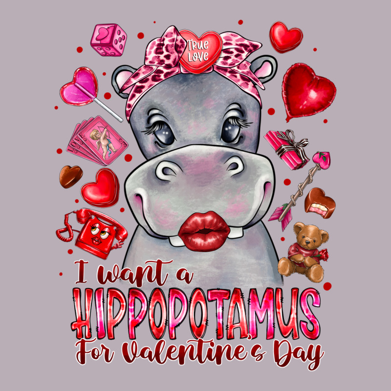 I Want Hippopotamus For Valentines Day Vintage Tee by CowhideDigitalArt | Teevron