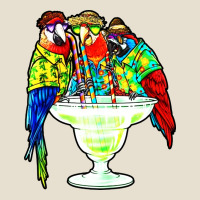 Parrots Drinking Margarita Hawaiian Urban Heavy Tee | Teevron