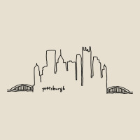 Pittsburgh Skyline City Urban Heavy Tee | Teevron