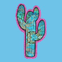 Western Turquoise Cactus Premium Sweatshirt | Teevron