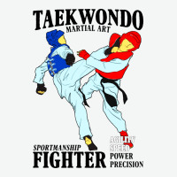 Taekwondo Sport Art Urban Heavy Tee | Teevron