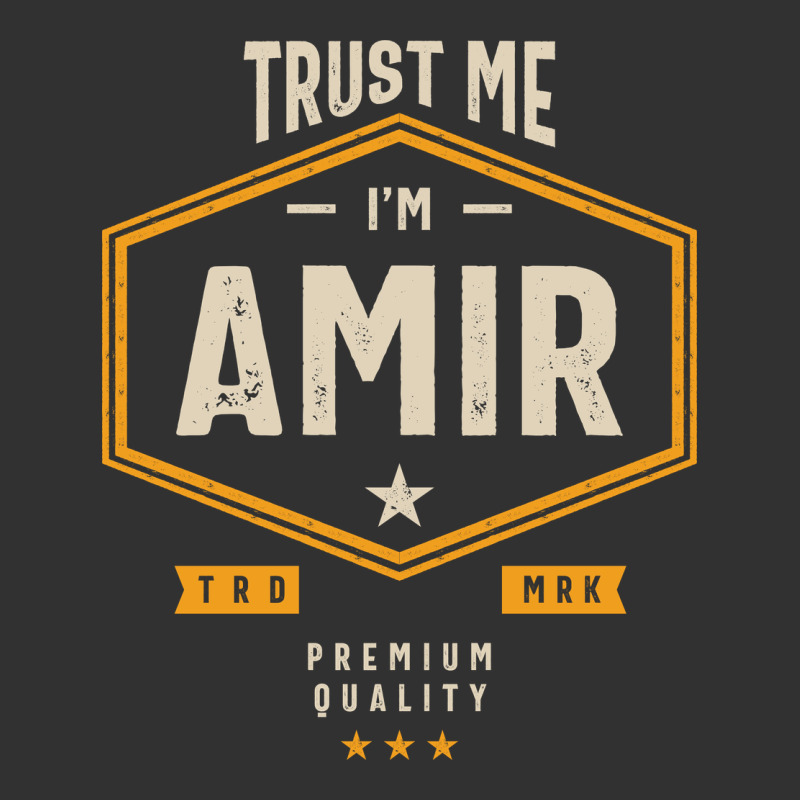 Amir Personalized Name Birthday Gift Urban Heavy Tee by artisFamous | Teevron
